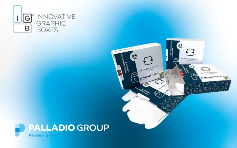 Palladio Group and IGB Innovative Graphic Boxes: a partnership of excellence for pharmaceutical packaging safety